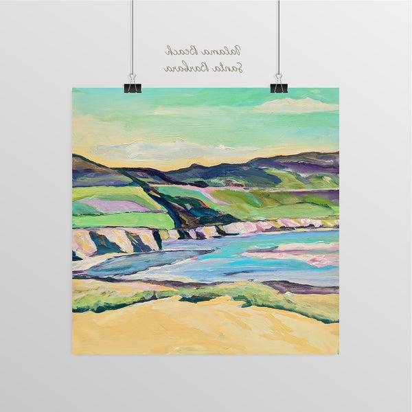 Jalama Beach Original Painting by Kate Joiner