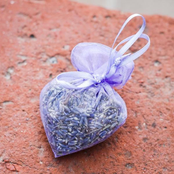 Heart Lavender Sachet Lavender - The Santa Barbara Company, The Santa Barbara Company - 1